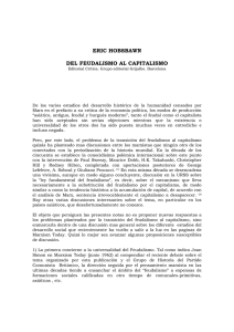 Del feudalismo al capitalismo