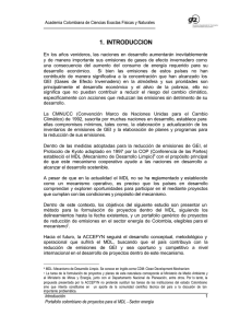 Introducción - Academia Colombiana de Ciencias Exactas, Físicas y