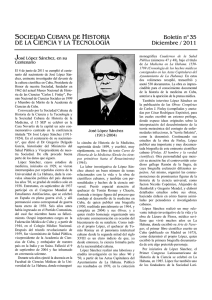 Boletín 35 - Sociedad Cubana de Historia de la Ciencia y la