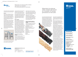 Refinamiento de sustancias s&oacute;lidas mediante