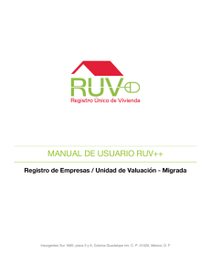 manual de usuario ruv++ - RUV