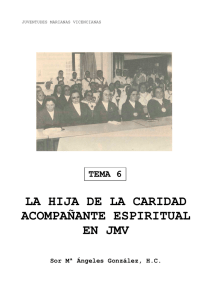 La Hija de la Caridad, acompañante espiritual