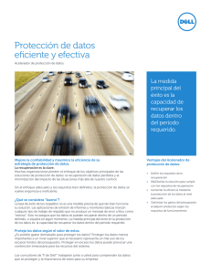 Protección de datos eficiente y efectiva