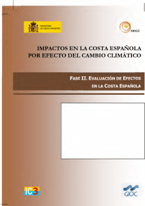 Evaluación de efectos en la costa española