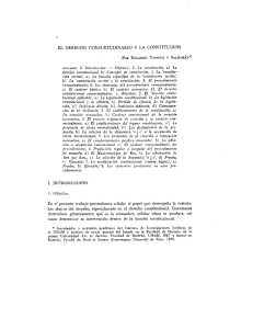 El derecho consuetudinario y la Constitución