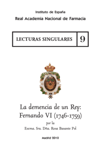 La demencia de un Rey: Fernando VI (1746-1759)
