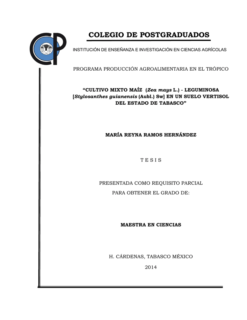 colegio de postgraduados