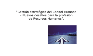 "Gestión estratégica del Capital Humano