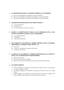 1.- LA CONSTITUCIÓN RECONOCE Y GARANTIZA EL DERECHO