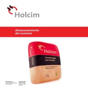 Almacenamiento del cemento - Holcim News - Holcim News