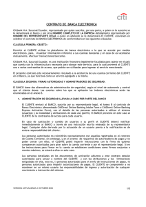 contrato de banca electronica - Citi.com