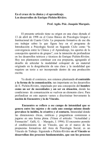 Concepción Operativa de Grupo. J. Marqués