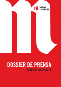 dossier de prensa - Mahou San Miguel