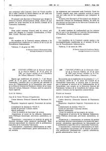 que composen cada Comissió. Entre els V ocals escollits per a cada