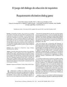 Requirements elicitation dialog game