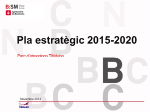 Pla Estratègic 2015 - 2020