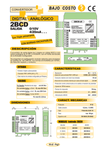 09d2- Convertidor Digital 2 BCD a Analógico