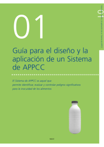 Guía para el diseño y la aplicación de un Sistema de APPCC