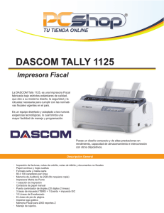 dascom tally 1125