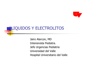 LIQUIDOS Y ELECTROLITOS