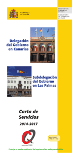 Carta de Servicios 2014-2017 - Secretaría de Estado de