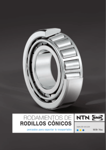 rodamientos de rodillos cónicos - the site of NTN-SNR