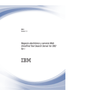 IBM i: OmniFind Text Search Server for DB2 for i