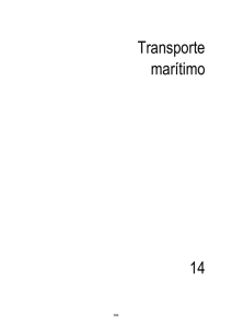 Anuario estadístico 2012 - Capítulo 14. Transporte marítimo