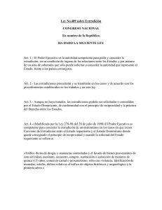 Dominican_ Republic_ Ley_ No.489_ sobre_ Extradicion