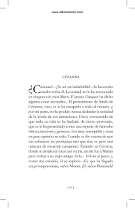 Capítulo de Cézanne en PDF