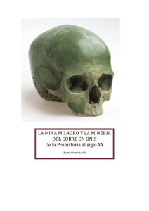 Guía Mina Prehistórica de El Milagro