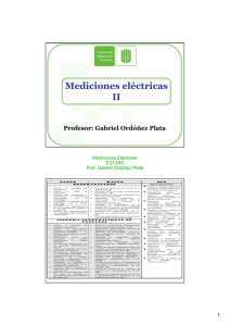 Mediciones eléctricas II