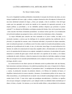 Ética hedonista - Héctor Ceballos Garibay