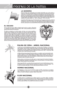 PALMA DE CERA - ARBOL NACIONAL HIMNO NACIONAL FLOR