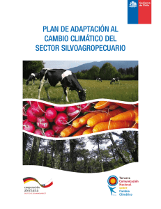 plan de adaptación al cambio climático del sector silvoagropecuario