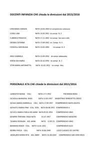 elenco - Ufficio Scolastico Provinciale di Oristano