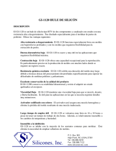 GI-1120 spec sheet Spanish