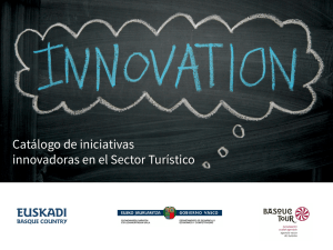 Catálogo de iniciativas innovadoras en el Sector