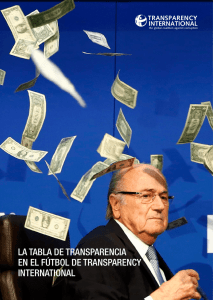 TI-Informe FIFA - Transparencia Internacional España