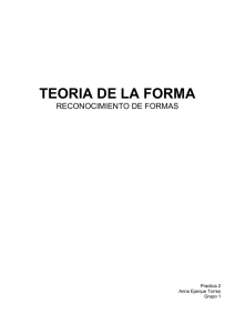 TEORIA DE LA FORMA