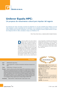 Unilever España HPC: