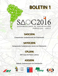 Boletín 1 - SAOC2016