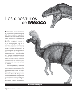 Los dinosaurios de México - Página del Alumno