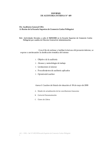 Informe 409 - Universidad de Buenos Aires