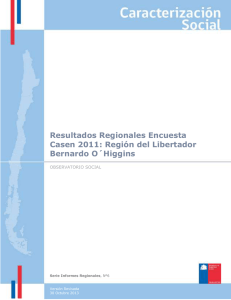 Resultados Regionales Encuesta Casen 2011