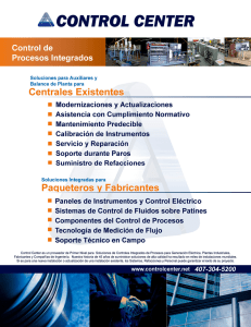 Control de Procesos Integrados