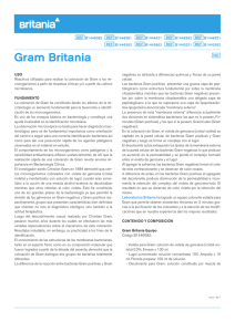 Gram Britania - Laboratorios Britania