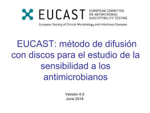 EUCAST - Presentación sobre el método de difusión con