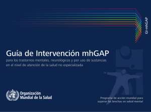 Guía de Intervención mhGAP