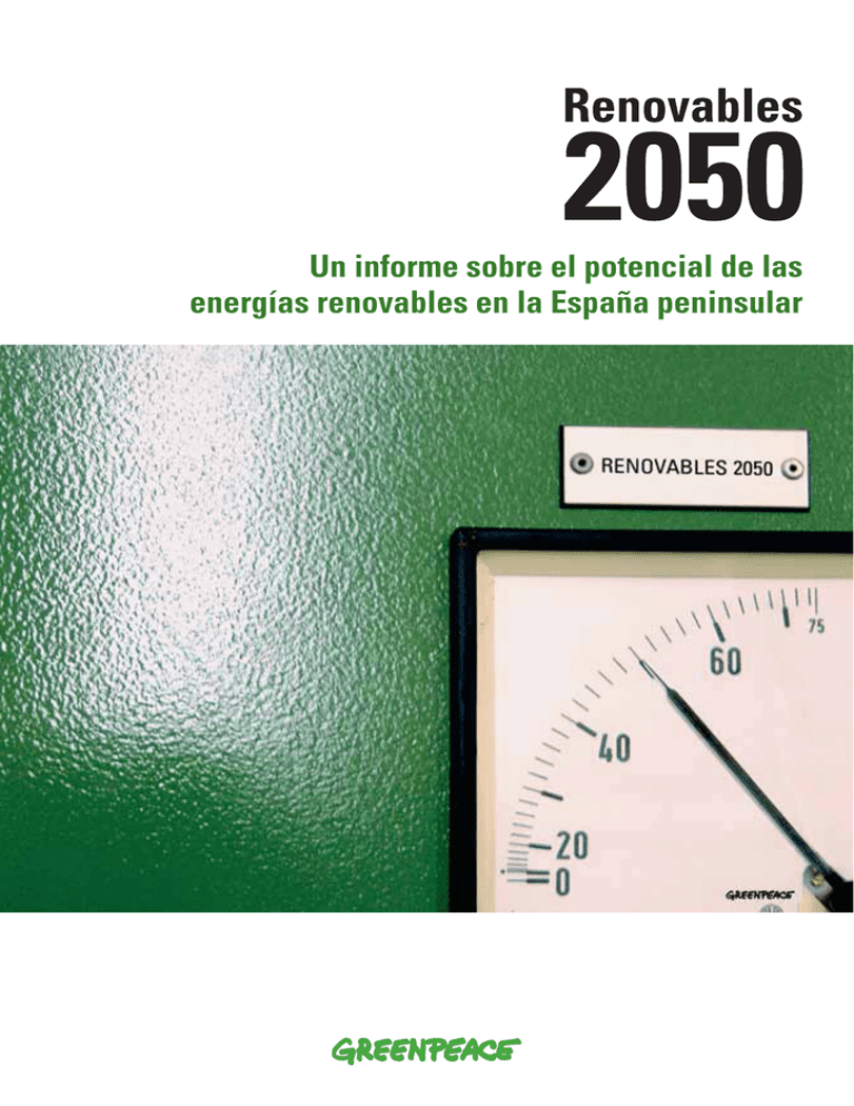 Renovables 2050